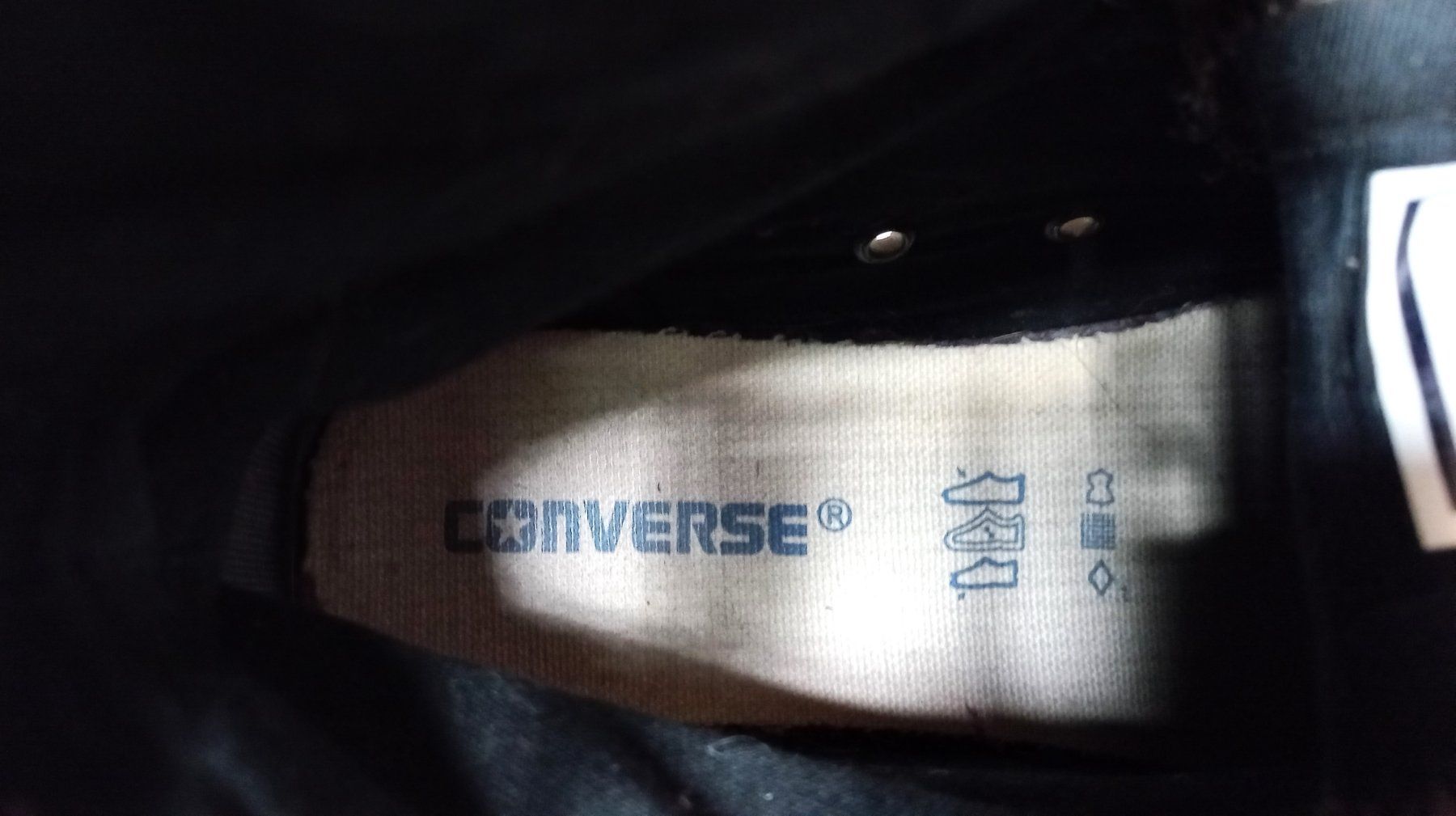 Converse Scarpe da donna: Converse High-Top-Sneaker Leder Gr. 39,5 – Usato da Bévilard venduto da belkin 6