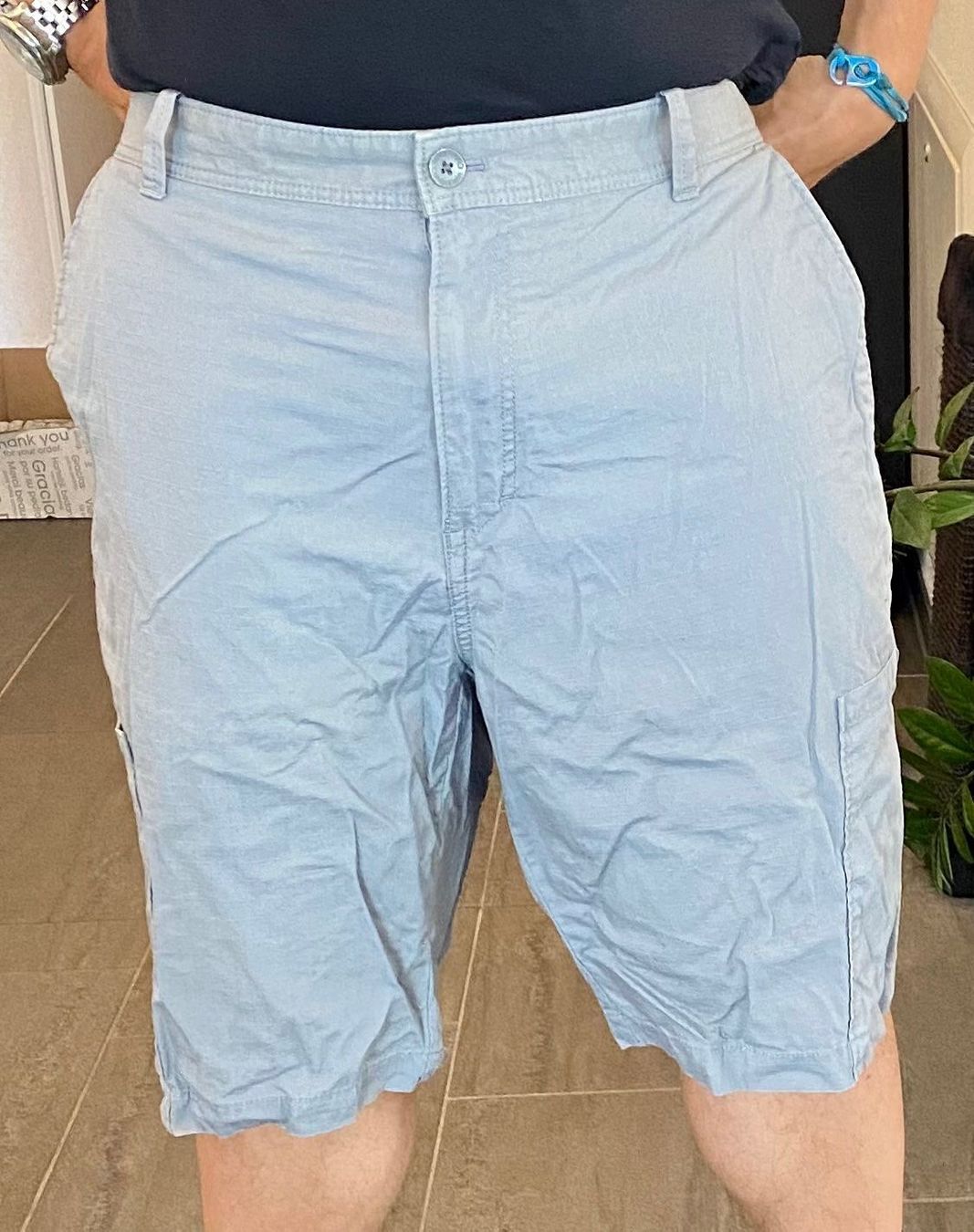 Calvin Klein Hosen: Calvin Klein Shorts Grau 36 – Gebraucht aus Pfungen von Fear79 1
