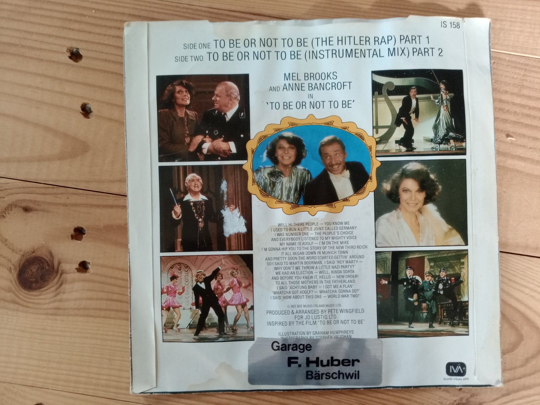 Mel Brooks – To Be Or Not To Be (Hitler Rap) Vinyl Schall... (Gebraucht ...
