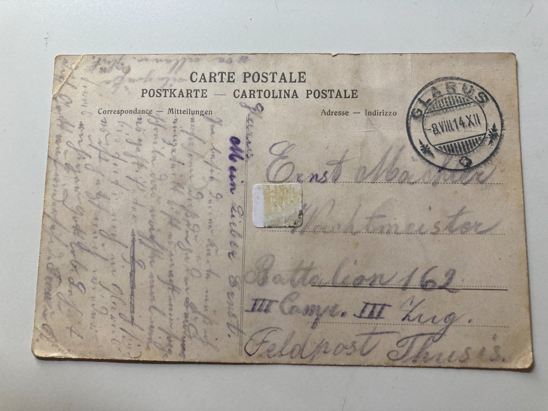 Cartoline postali: Ansichtskarte MURG Kanton St. Gallen – Usato da Filzbach venduto da Sugi7 1