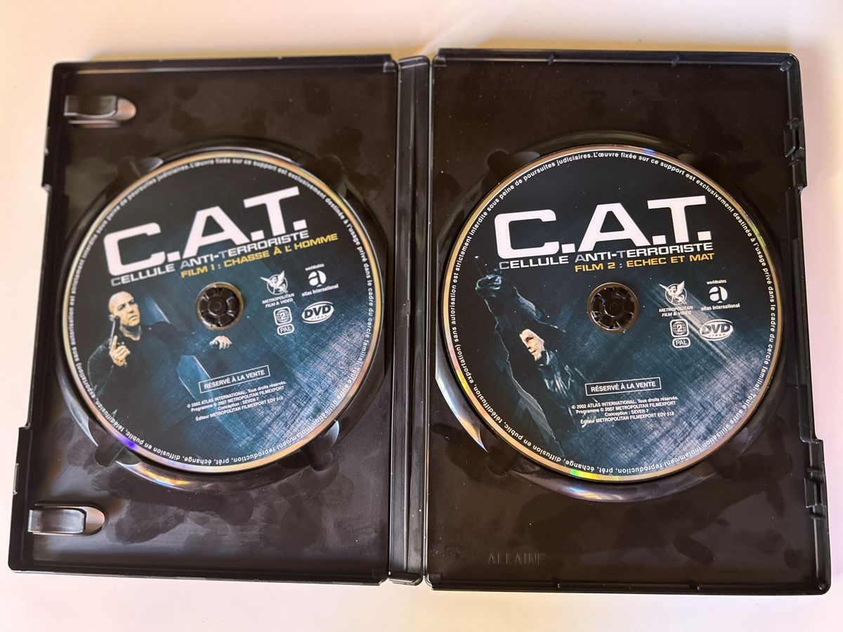 Alle DVDs: DVD C.A.T Cellule Anti-Terroriste - Action intense! – Gebraucht aus St-Cierges von Crisi53 2