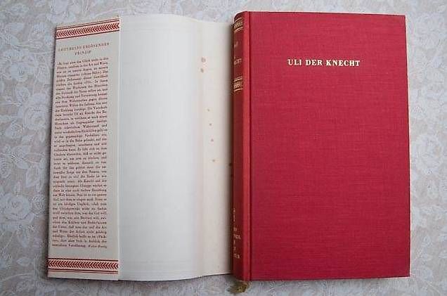 Livres: Jeremias Gotthelf: Uli der Knecht – D'occasion à Basel par storchenricardo 1