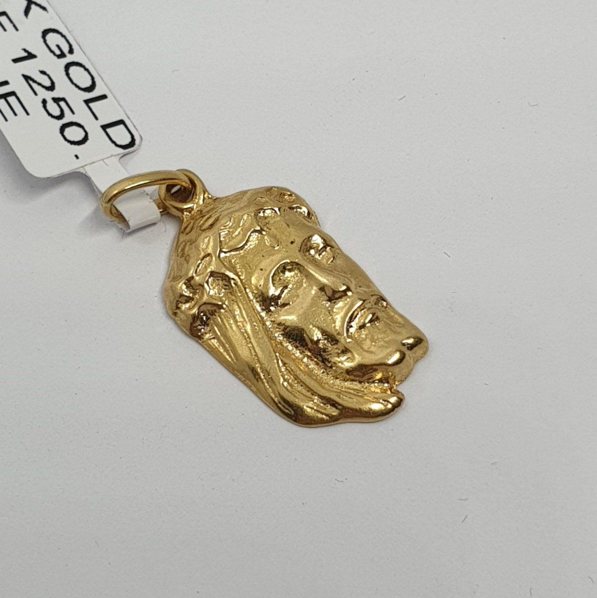 Ciondoli: Echt 18K Gold - Jesus Anhänger – Usato da Luzern venduto da Goldhaus-Luzern 1