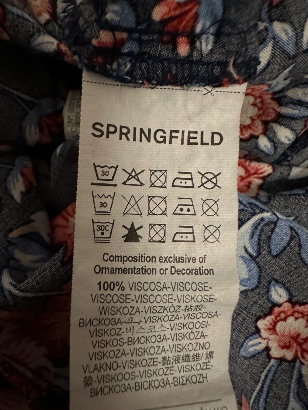 Pantaloni: Springfield Stoffhose gemustert – Usato da Trimbach venduto da Goldchild_8 3