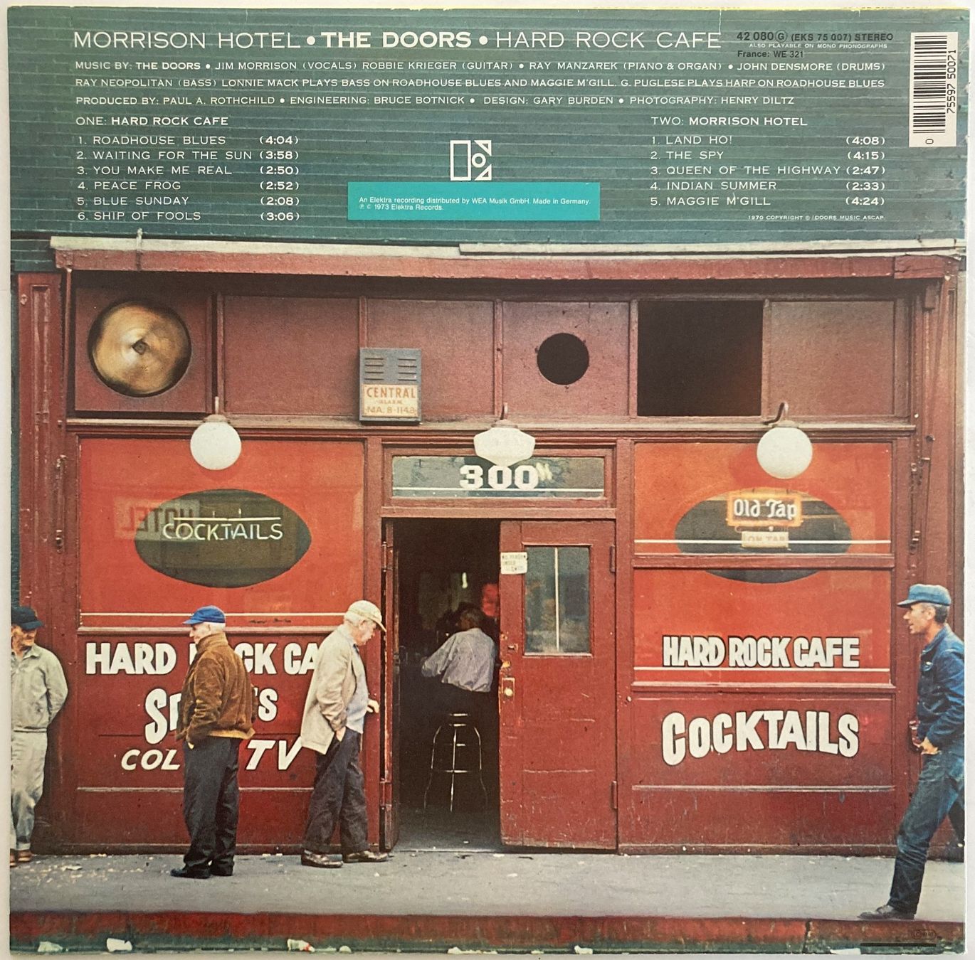Dischi in vinile: THE DOORS - MORRISON HOTEL – Usato da Bottens venduto da hotter-than-hell 1