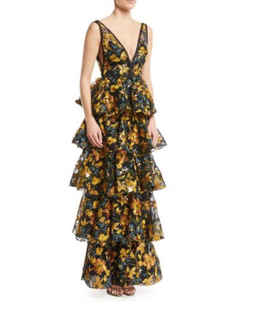 Vestiti: MARCHESA NOTTE Abendkleid (4US / S) – Nuovo (secondo la descrizione) da Horgen venduto da prelovedzh 5