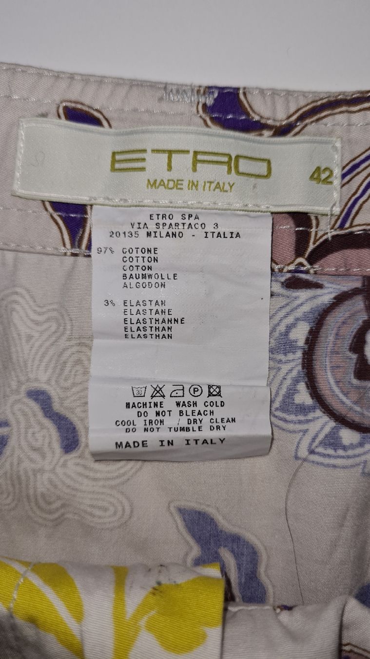 Etro Gonne: Etro Rock  gr. IT 42 – Usato da Nebikon venduto da Draga25 4