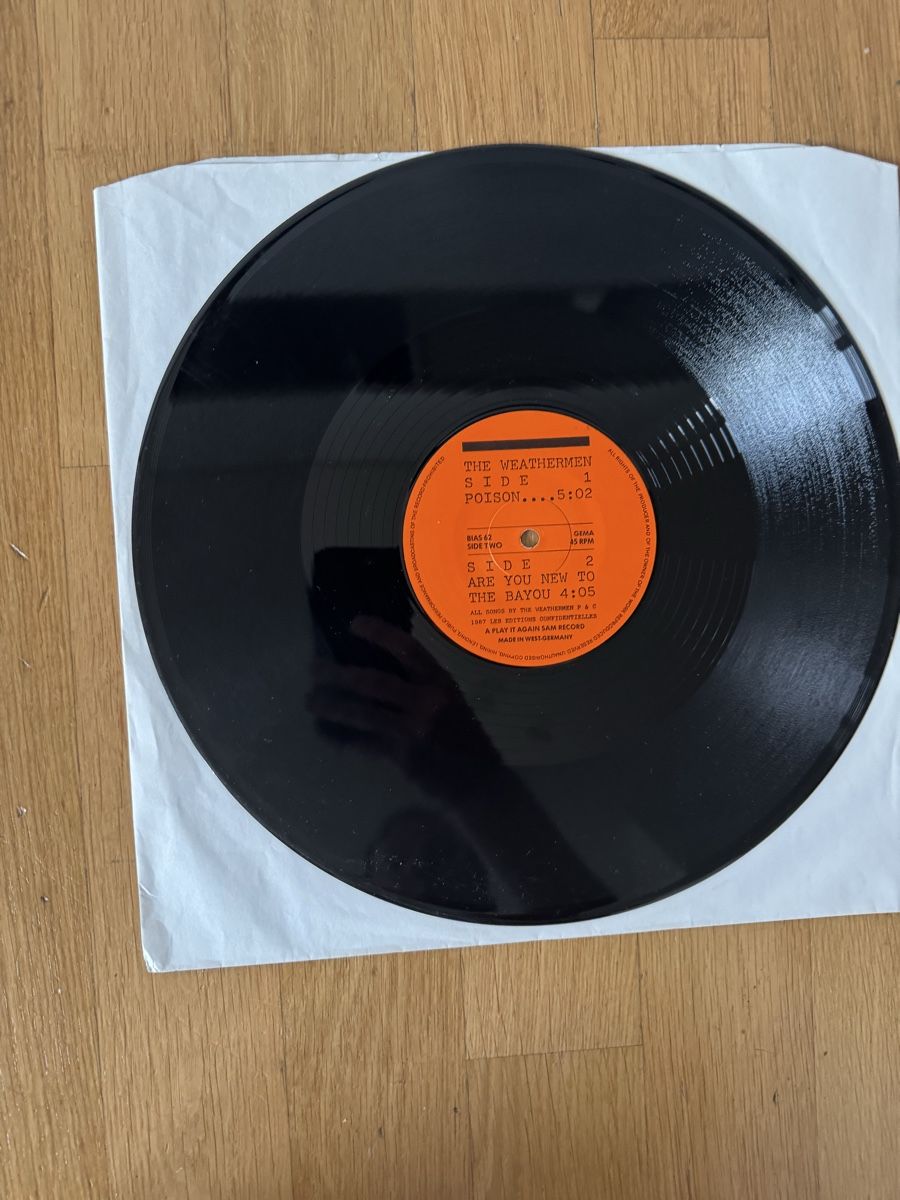 Dischi in vinile: The Weathermen - Poison! - 80s Electro - Top Preis – Usato da Rorbas venduto da BlackstarRecords 2
