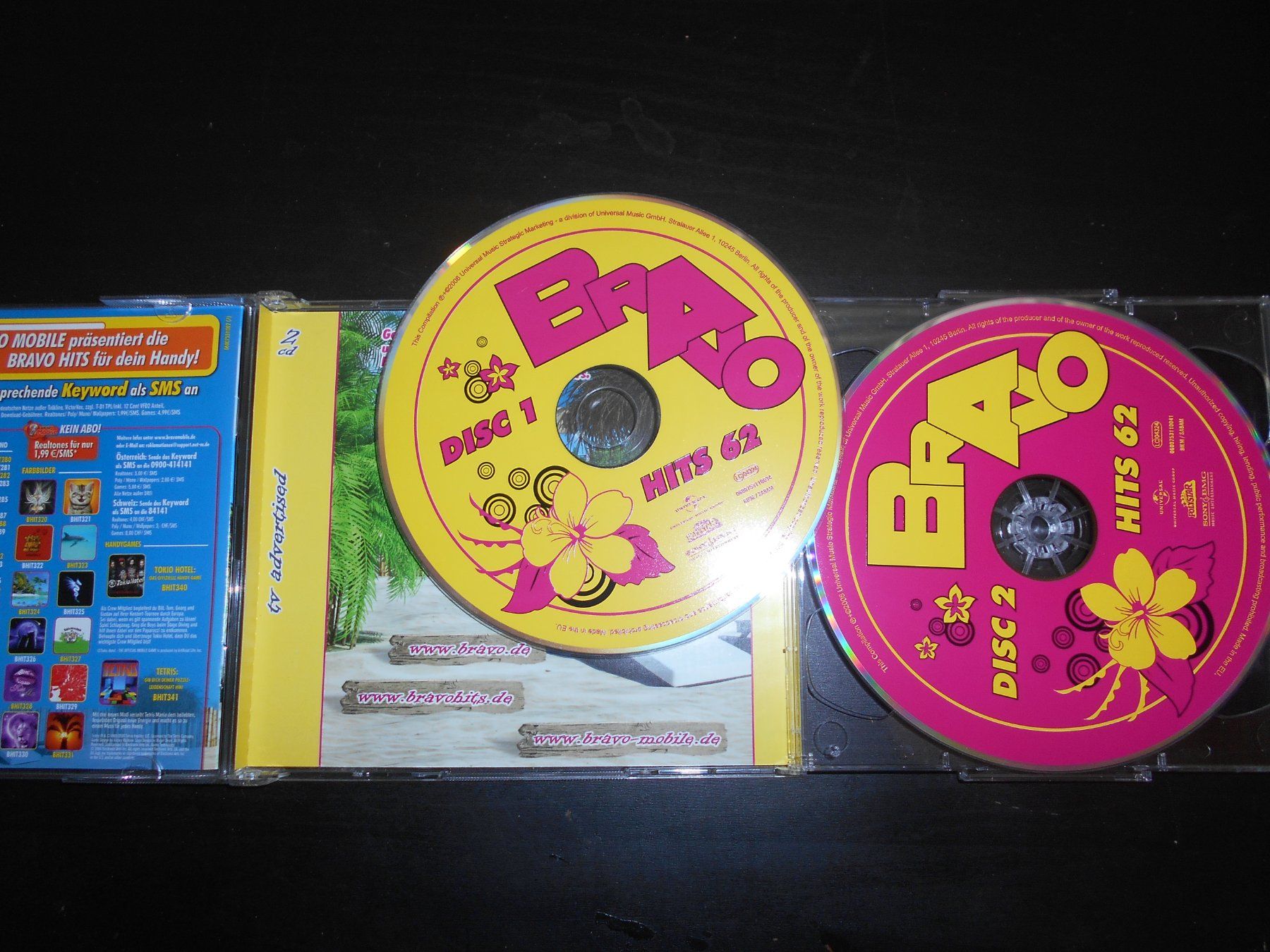 CDs: Bravo Hits 62 / 2 CDs – Gebraucht aus Aarberg von witchhunter01 2