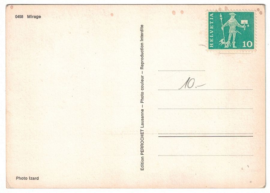 Cartoline postali: Mirage Militär – Usato da Frauenfeld venduto da POML 1