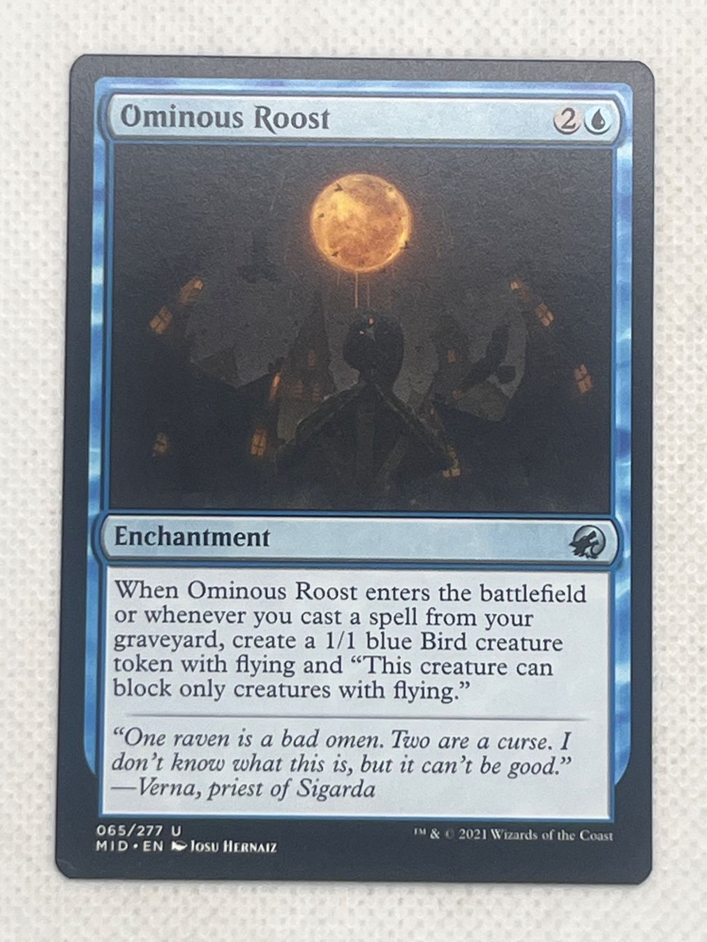 Magic The Gathering Carte collezionabili: MTG Ominous Roost MID 065 Englisch Uncommon – Usato da Hinterkappelen venduto da Kim1992