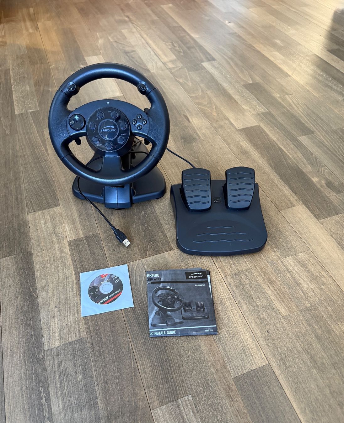 Controller: Speedlink PC Rennlenkrad mit Pedalen USB – Gebraucht aus Triesen von mfo_g8hp 1