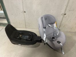 Maxi-Cosi Kindersitz mit Isofix Basis grau gebraucht