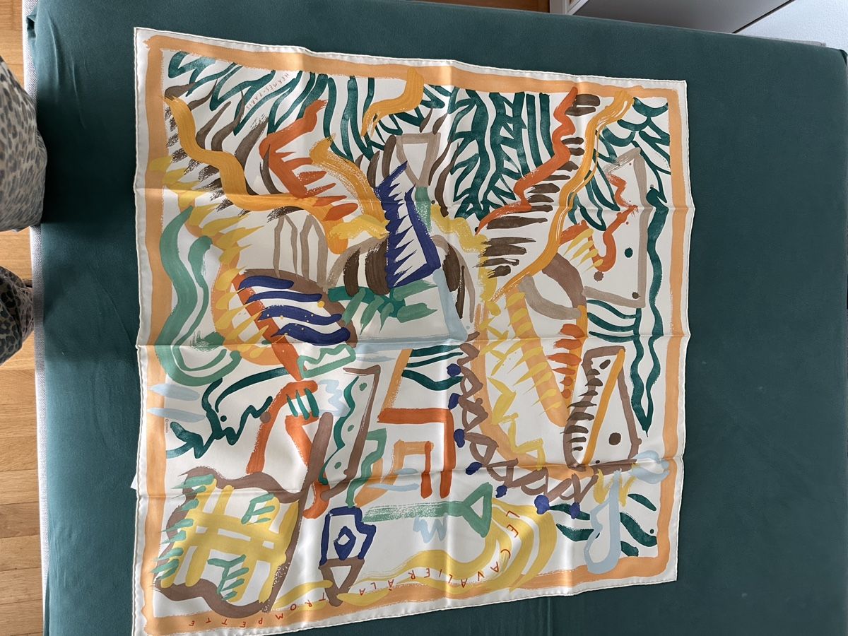 Hermès Foulards & écharpes: Hermès 90 cavalier à la trompette Bajtlik – D'occasion à Wädenswil par blydia