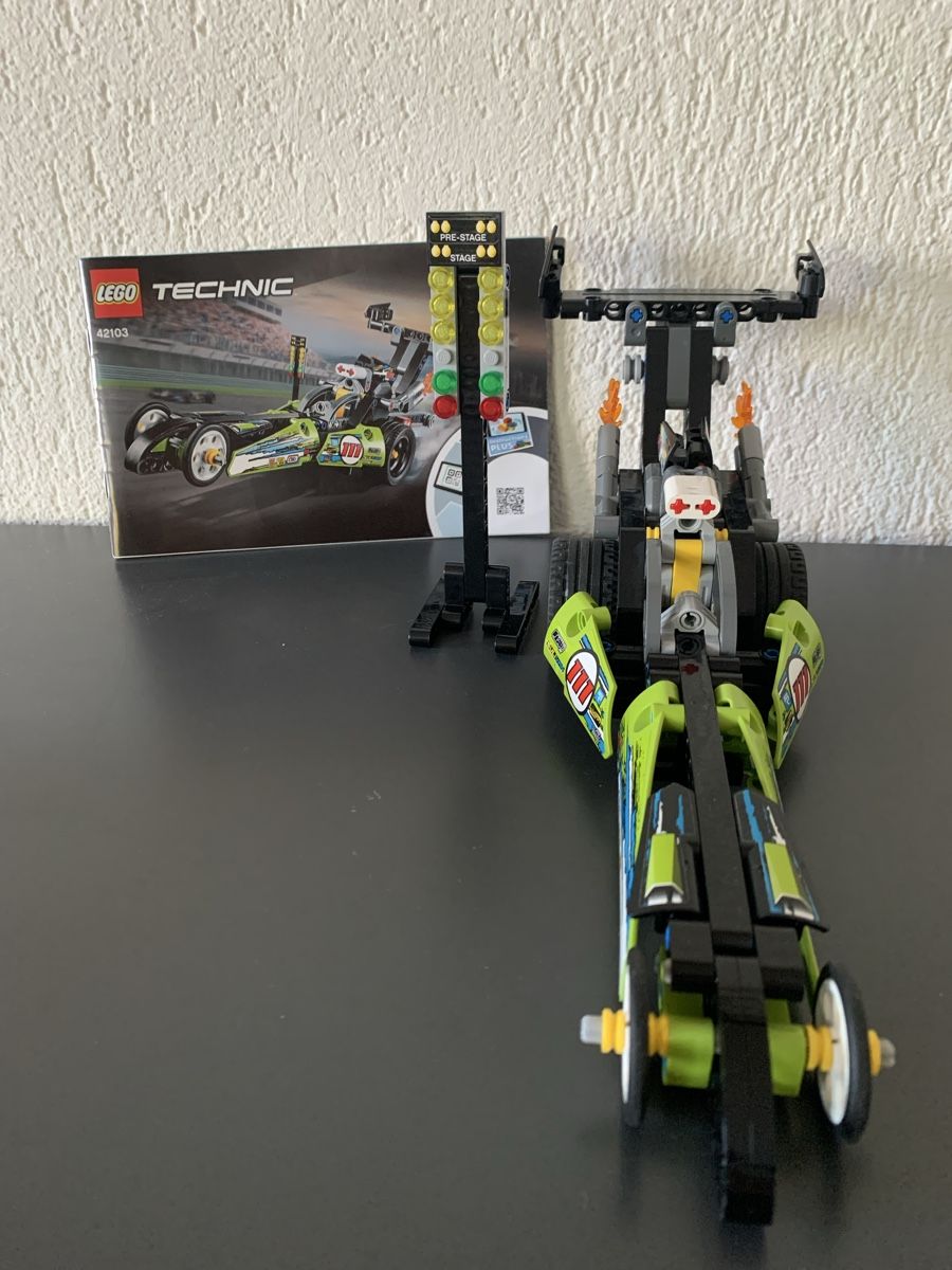 Lego Baukästen: Lego Technic 42103 Dragster/Hot Rod – Gebraucht aus Bubikon von nba01 1