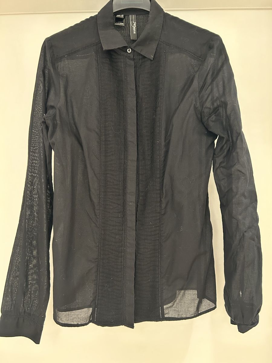 Mango Camicette: Camicia nera leggermente trasparente, marca mango – Nuovo (secondo la descrizione) da Locarno venduto da sca_8bh7