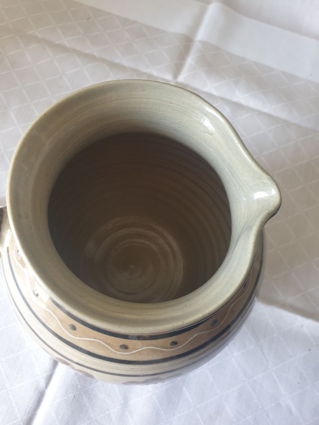 Caraffe: Pichet en grès – Usato da Vauderens venduto da sylvieswiss 1