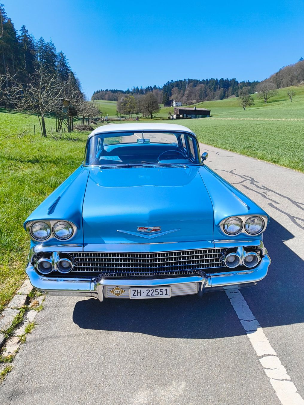 Chevrolet Automobili: Chevrolet Belair V8 – Usato da Niederglatt ZH venduto da juchitan 1