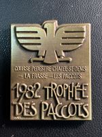 Plaquette 1982 trophée des Paccots