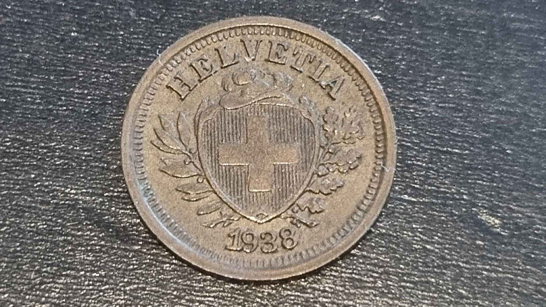 Pièce de 1 centime 1938 vintage rare et SUPERBE (D #39 occasion) à