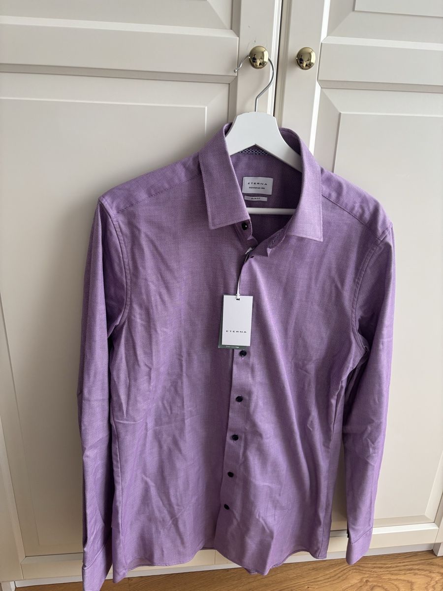 Camicie: NEW - Eterna Shirt NP: 99.- – Nuovo e nell'imballaggio originale da Zürich venduto da red_vn2j