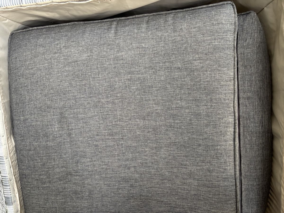 Divani: Loungemöbel Rattan Optik grau Set 2-teilig – Usato da Buchs sg venduto da Krispykristy 5