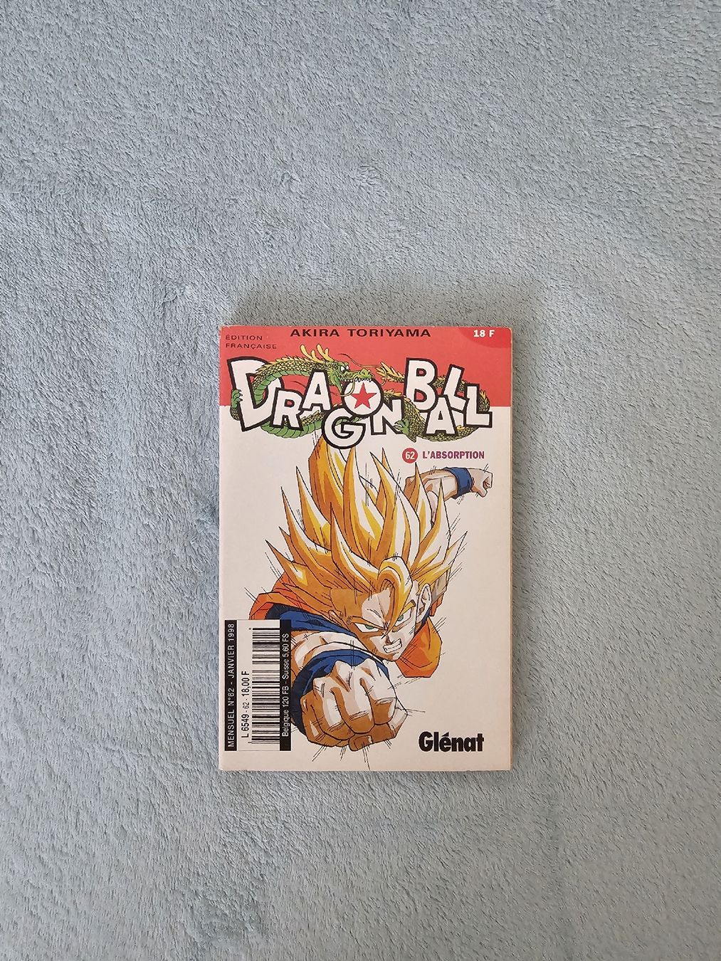 BD: Dragon Ball Vol 62 L'Absorption – D'occasion à Martigny par fau_678l