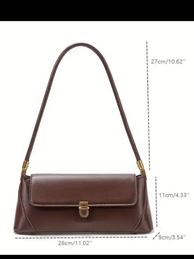 Borse da donna: Sac à main marron - Élégant et intemporel! Temu – Nuovo e nell'imballaggio originale da Genève venduto da mar_2kgm 6
