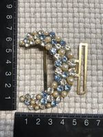 Gürtelschnalle mit Strass