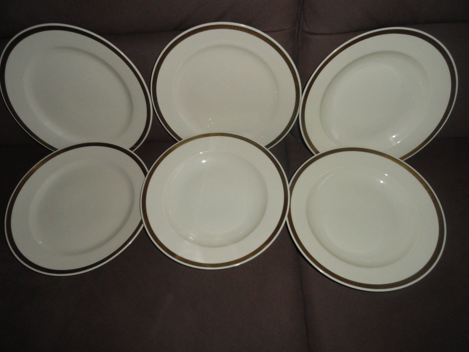 Assiettes: 6 X GOLDRANDTELLER LANGENTHAL *** – D'occasion à Uetendorf par bibibop