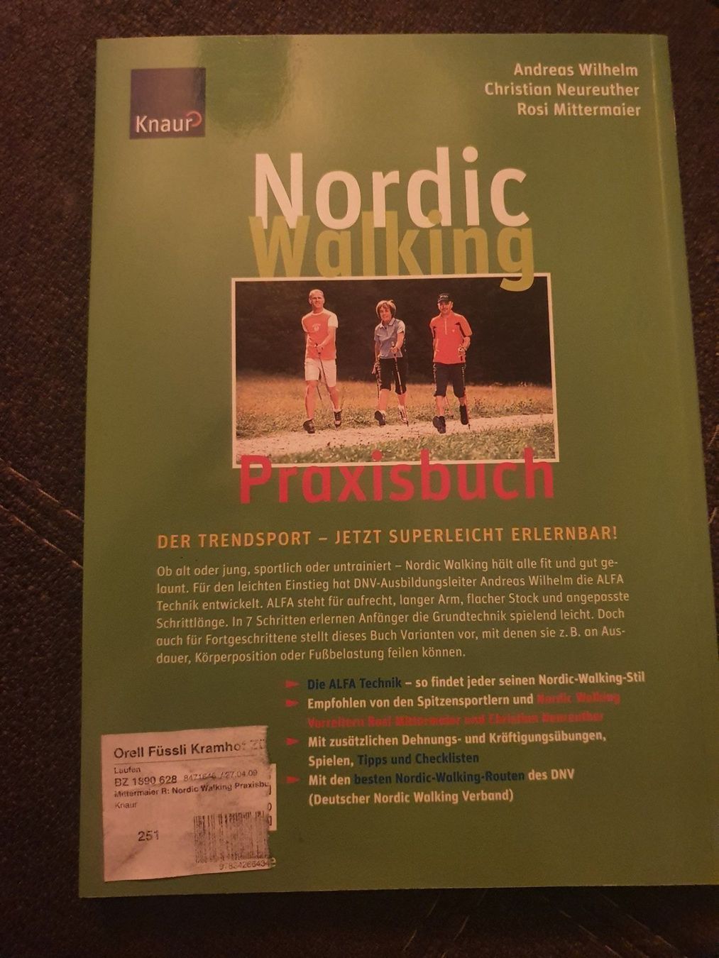 Bücher: Nordic Walking "Praxisbuch" – Gebraucht aus Fehraltorf von flo0606 1