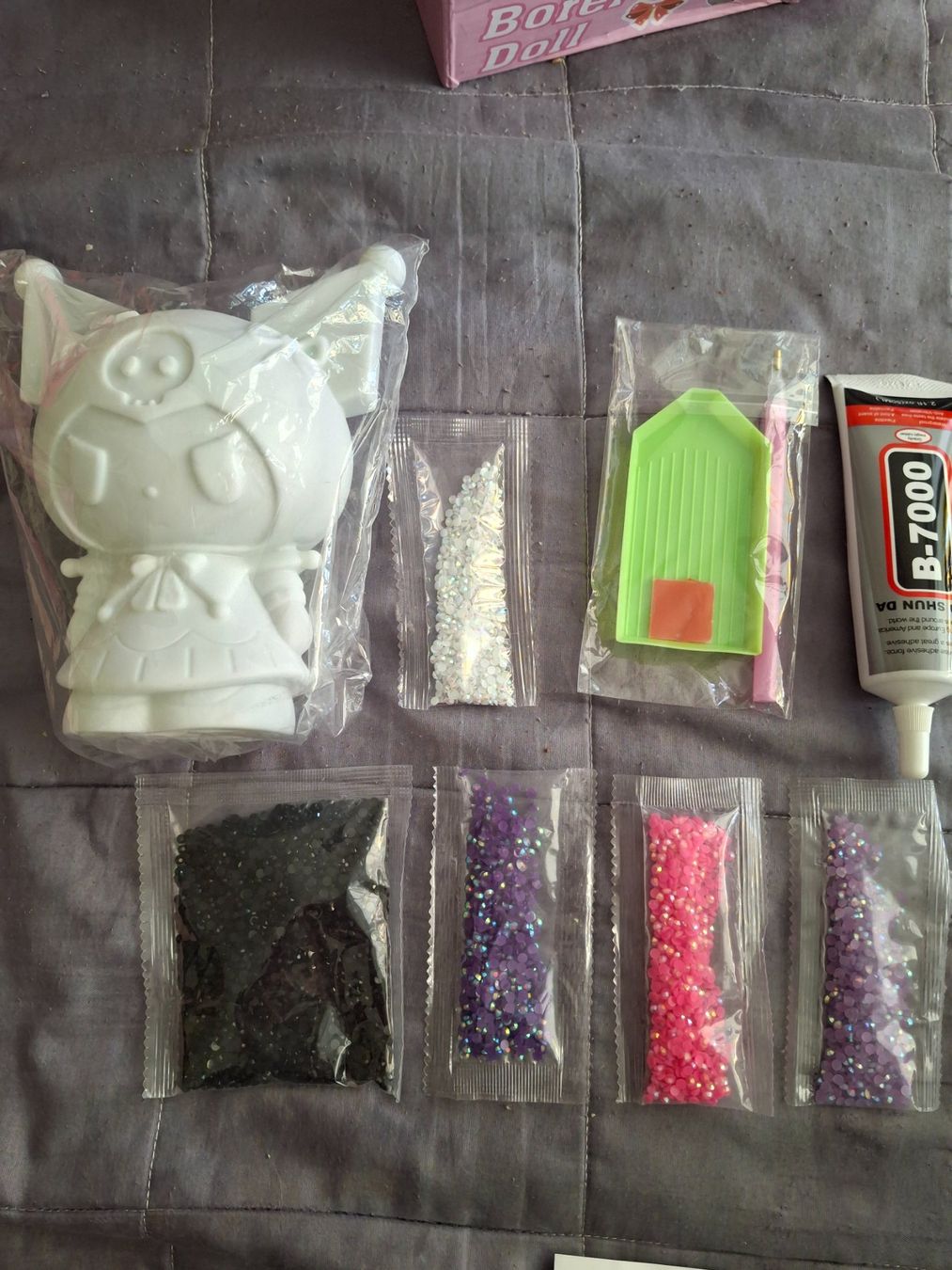 Kit bricolage: Bastelset mit Steinen Sparschwein – Nuovo e nell'imballaggio originale da Aarau venduto da Sakura2026 1