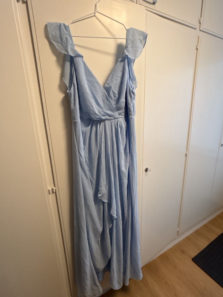 Shein Vestiti: Sommerliches Maxikleid in Hellblau, XL – Usato da Adliswil venduto da ninotschka7