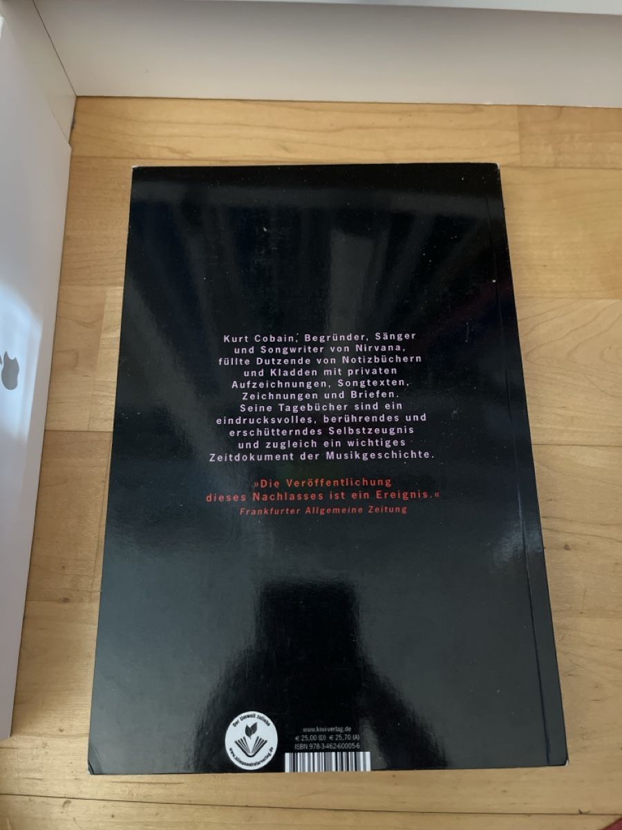 Libri: Kurt Cobain - Tagebücher  – Usato da Zürich venduto da Fusselduese 1