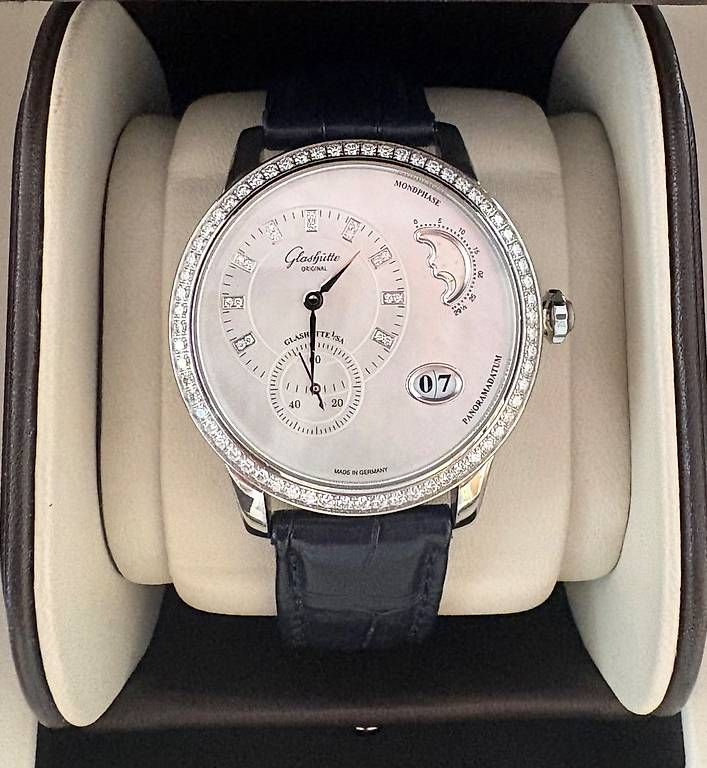 Glashütte Orologi: Glashütte Original PanoMatic Luna Full Set – Nuovo (secondo la descrizione) da Schwyz venduto da Nowre 2