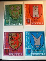 4 Maximumkarten Pro Juventute 1981