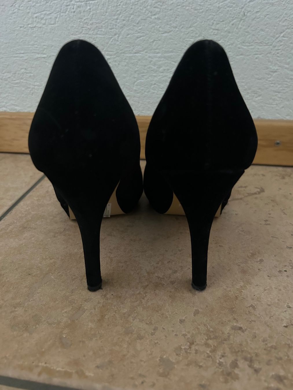 Damenschuhe: Schwarze Pumps / High Heels – Gr. 38 – Gebraucht aus Oberkulm von angela_05 2