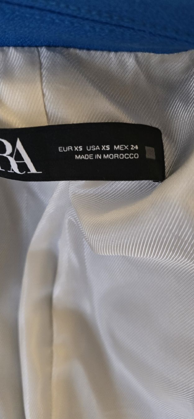 Zara Giacche: blazer neuf bleu électrique, taille XS  – Nuovo (secondo la descrizione) da Genève venduto da Saleena 8