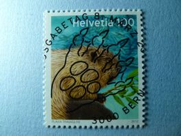 2012 Sondermarke Biber ET Vollstempel 1421