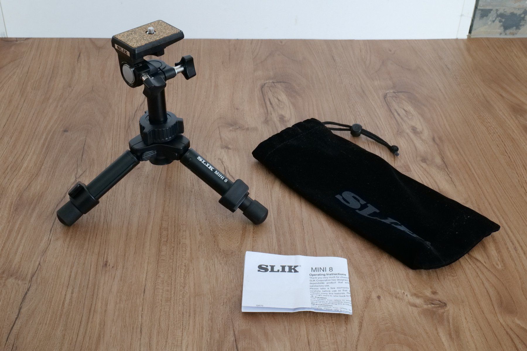Treppiedi & Teste: SLIK Stativ Kit Mini 8 - Mini-Stativ mit 2-Weg-Kopf – Nuovo (secondo la descrizione) da Unterkulm venduto da nmz