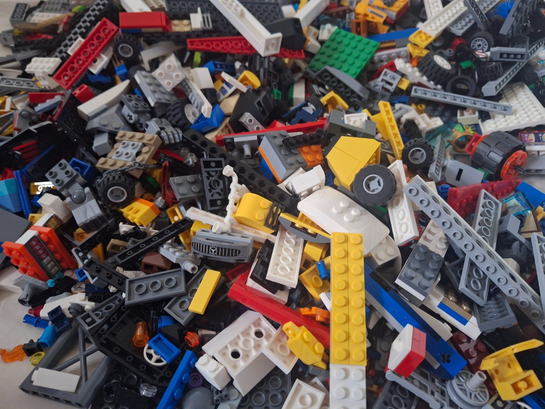 Lego Giocattoli: Ca 7.7kg Lego div Sets – Usato da Kölliken venduto da art-deko 1