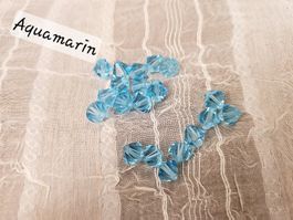 Swarovski Perlen 8 mm Aquamarin