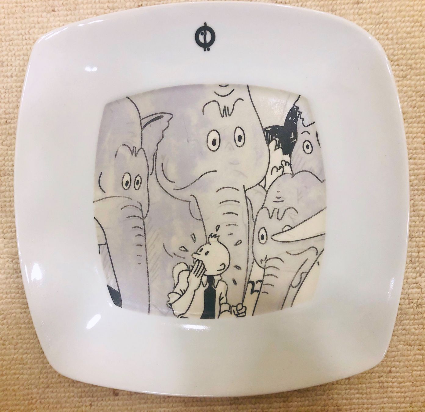 Teller: 2 assiettes Tintin / 2 Teller Tim und Struppi – Gebraucht aus Veyrier von Szurkemaci 1
