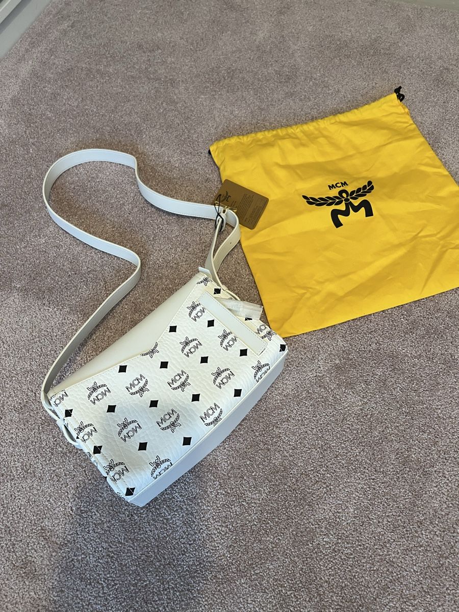 Mcm Borse da donna: MCM Tasche Weiss neu – Nuovo e nell'imballaggio originale da Zug venduto da Ratna 1