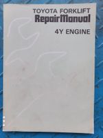 TOYOTA Stapler - Benzin - Motor 4Y Werkstatthandbuch Engl.