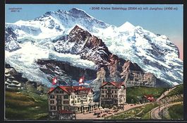 Kleine Scheidegg, Hotels mit Jungfrau un