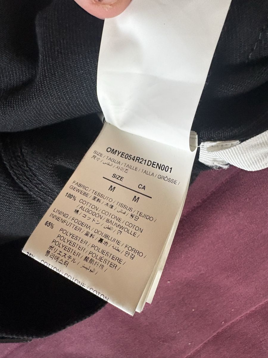 Giacche: Off-White Mona Lisa Denim Jacket Black Size M – Usato da Celerina venduto da jor_vhy8 3