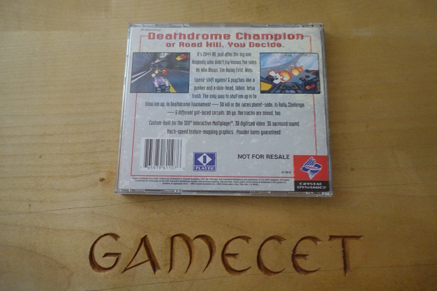 Giochi: Crash 'N Burn - Amerika - Panasonic 3DO – Usato da Steinach venduto da Gamecet 2