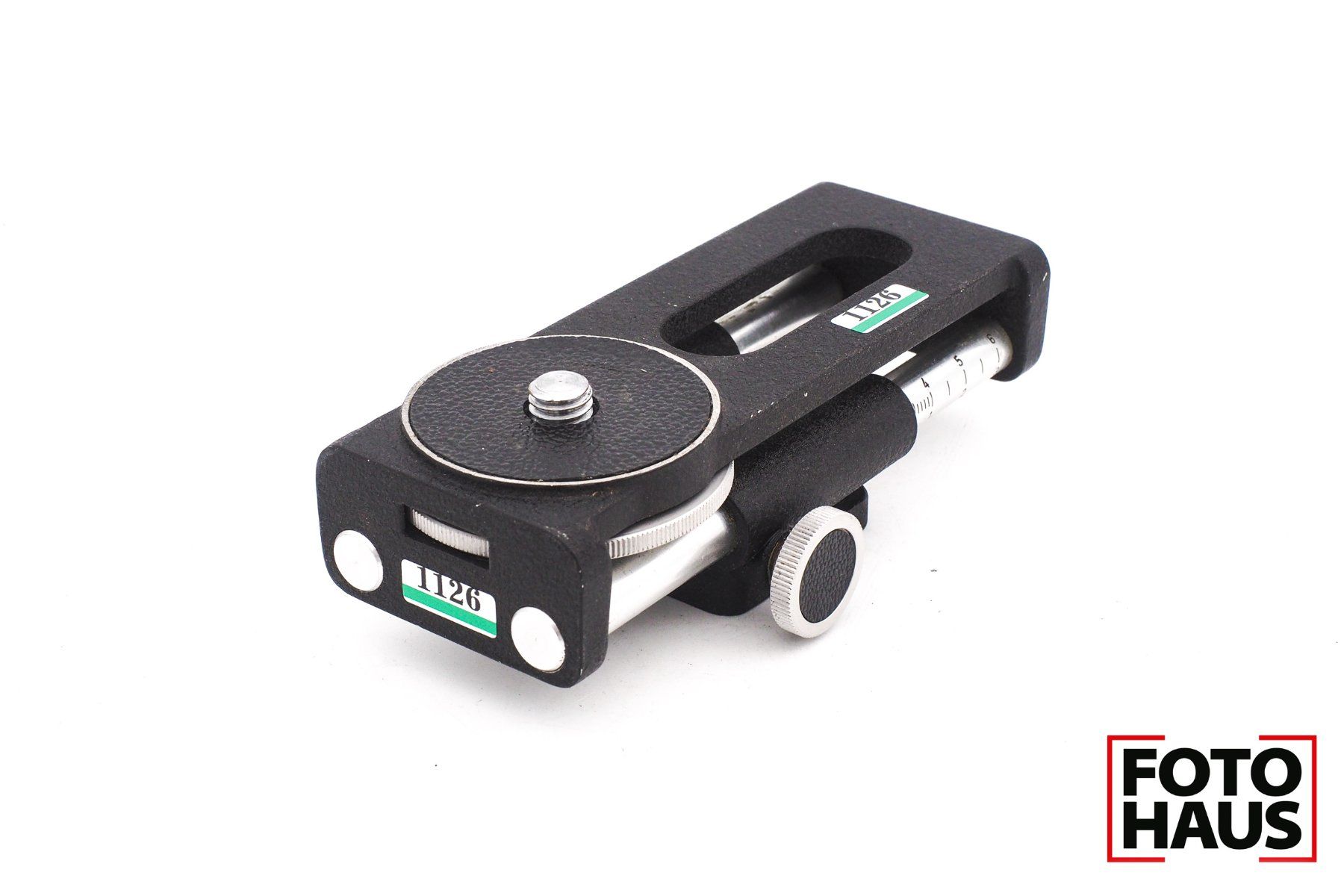 Novoflex Supporti a parete: Novoflex Slider Stativaufsatz 3/8'' 1126 – Usato da Basel venduto da FotohausBasel