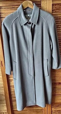 Mantel aus Wolle und Kaschmir, Beige - Grösse 38 -